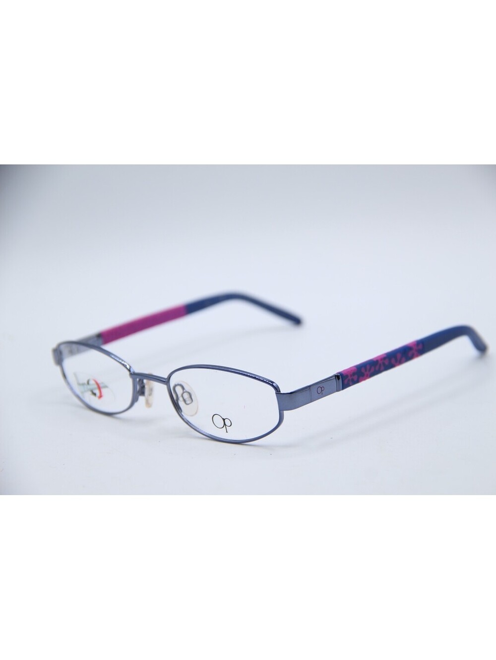 Ocean Pacific Op Patented Op833 Denim Purple Blue Authentic Eyeglasses 46-17-125
